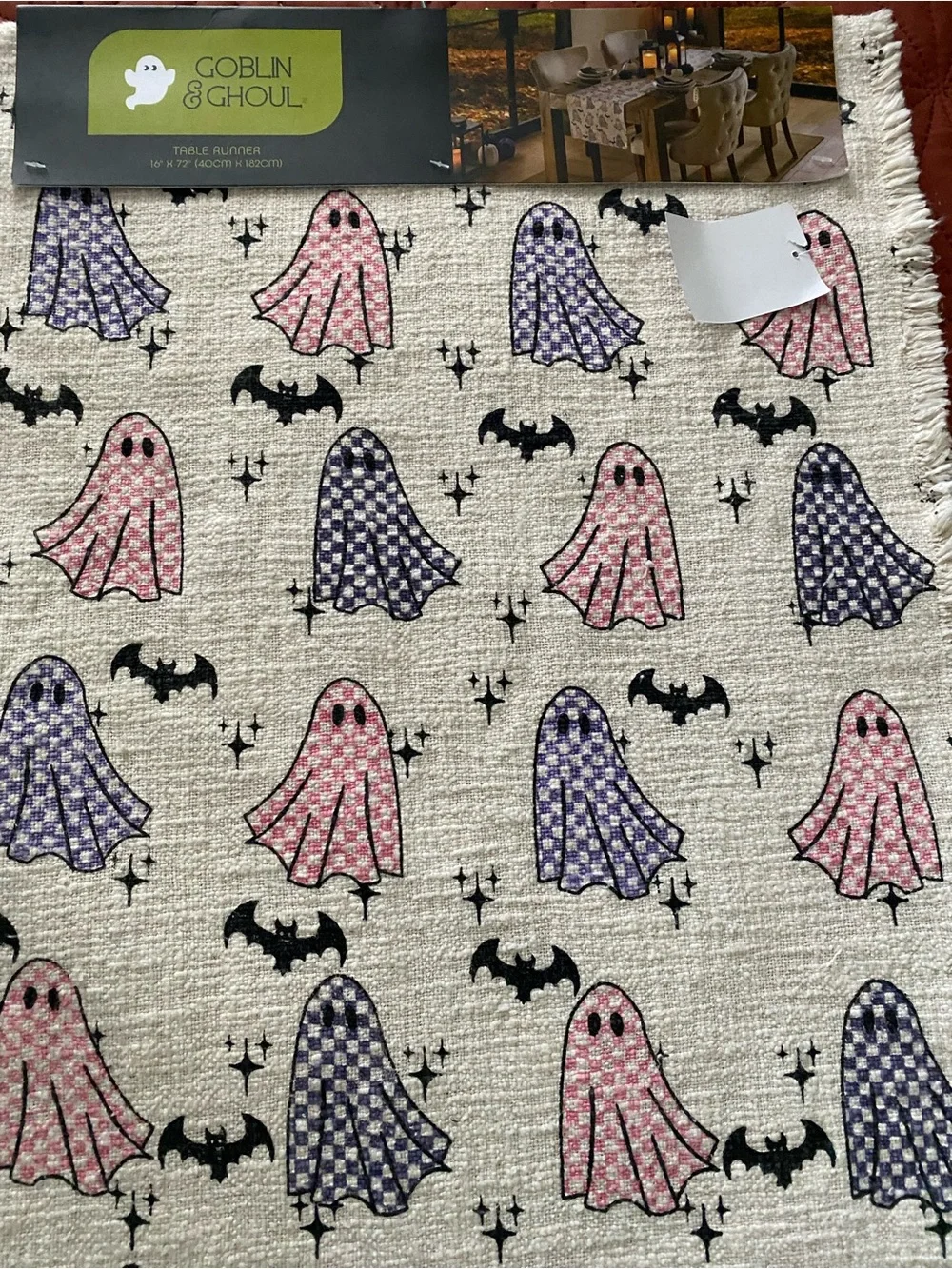 Goblin & Ghoul Ghost Table Runner